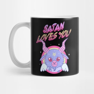 Satan Loves You Mug